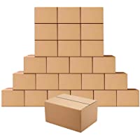 Cajas de cartón corrugado Kraft para envíos postales- cajas pequeñas- 25 unidades